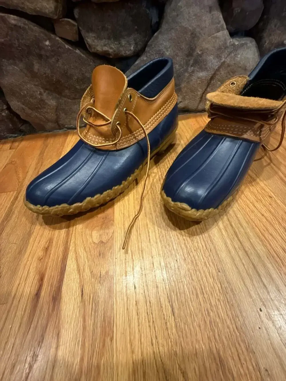 L.L. Bean Maine Hunting Shoe Rubber Moc Duck Boots